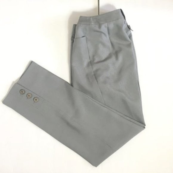 Carlisle Silk Straight Leg Pant - Picture 1 of 10